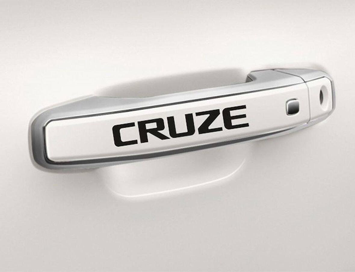 Cruze 2 Araba Kapı Kolu Araç Sticker Yapıştırma 8Ad