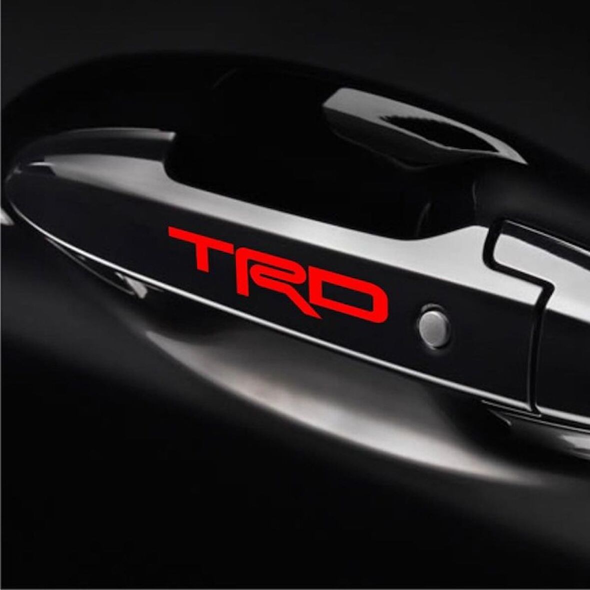 TRD Araba Kapı Kolu Araç Sticker Yapıştırma 8Ad