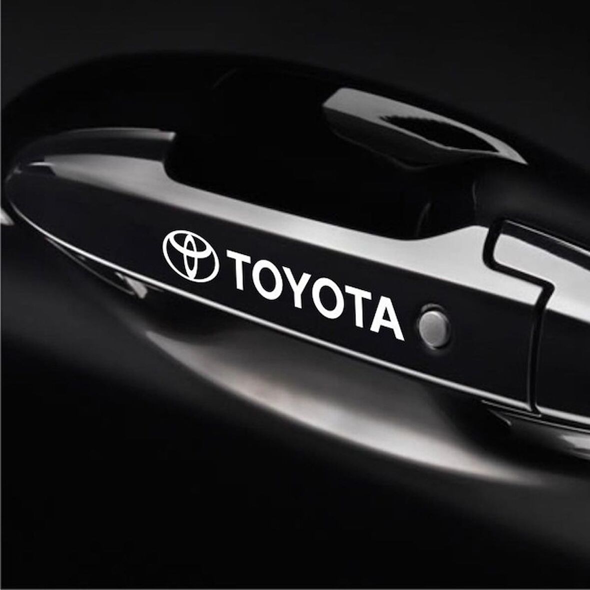 Toyota Araba Kapı Kolu Araç Sticker Yapıştırma 8Ad