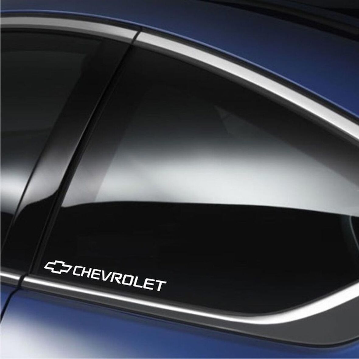 Chevrolet Araba Arka Cam Araç Sticker Yapıştırma 2Adet