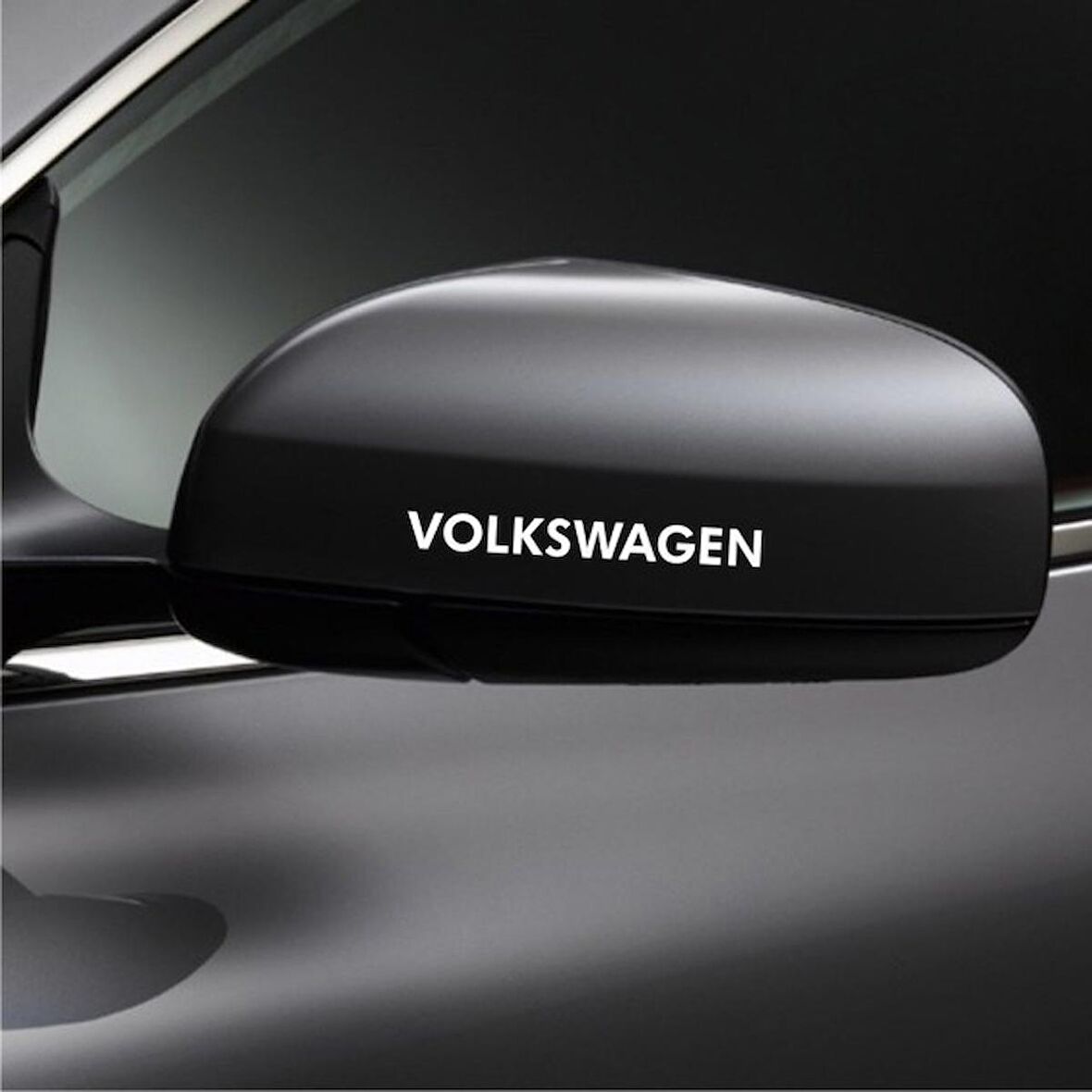 Volkwagen 2 Araba Yan Ayna Araç Sticker Yapıştırma 2Adet
