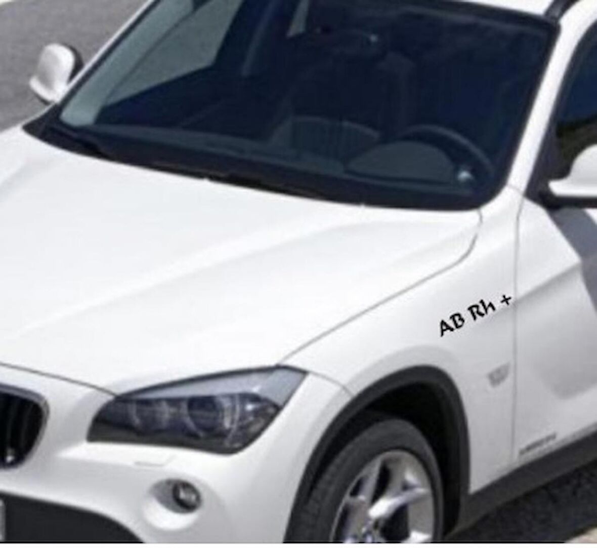 AB RH + Pozitif Araba Kan Grubu Sticker