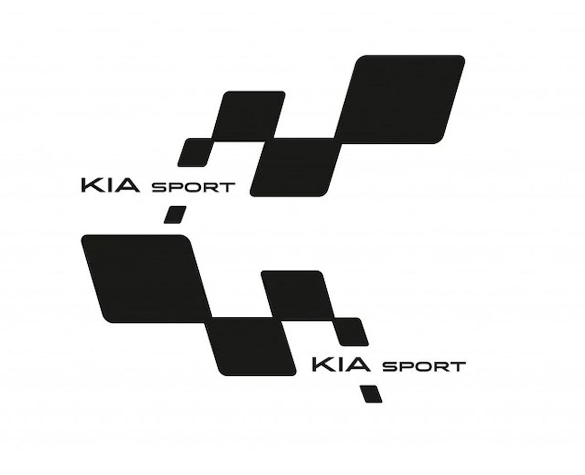 Kia Sport Yan Kapı için Çamurluk Sticker 2 Adet Sağ Sol
