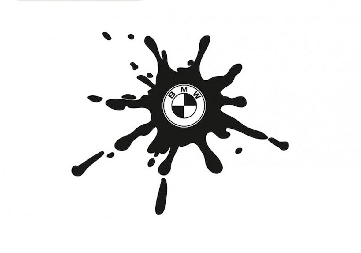 M Damla Görünümlü  Sticker Damlası Yapıştırma 2 Adet