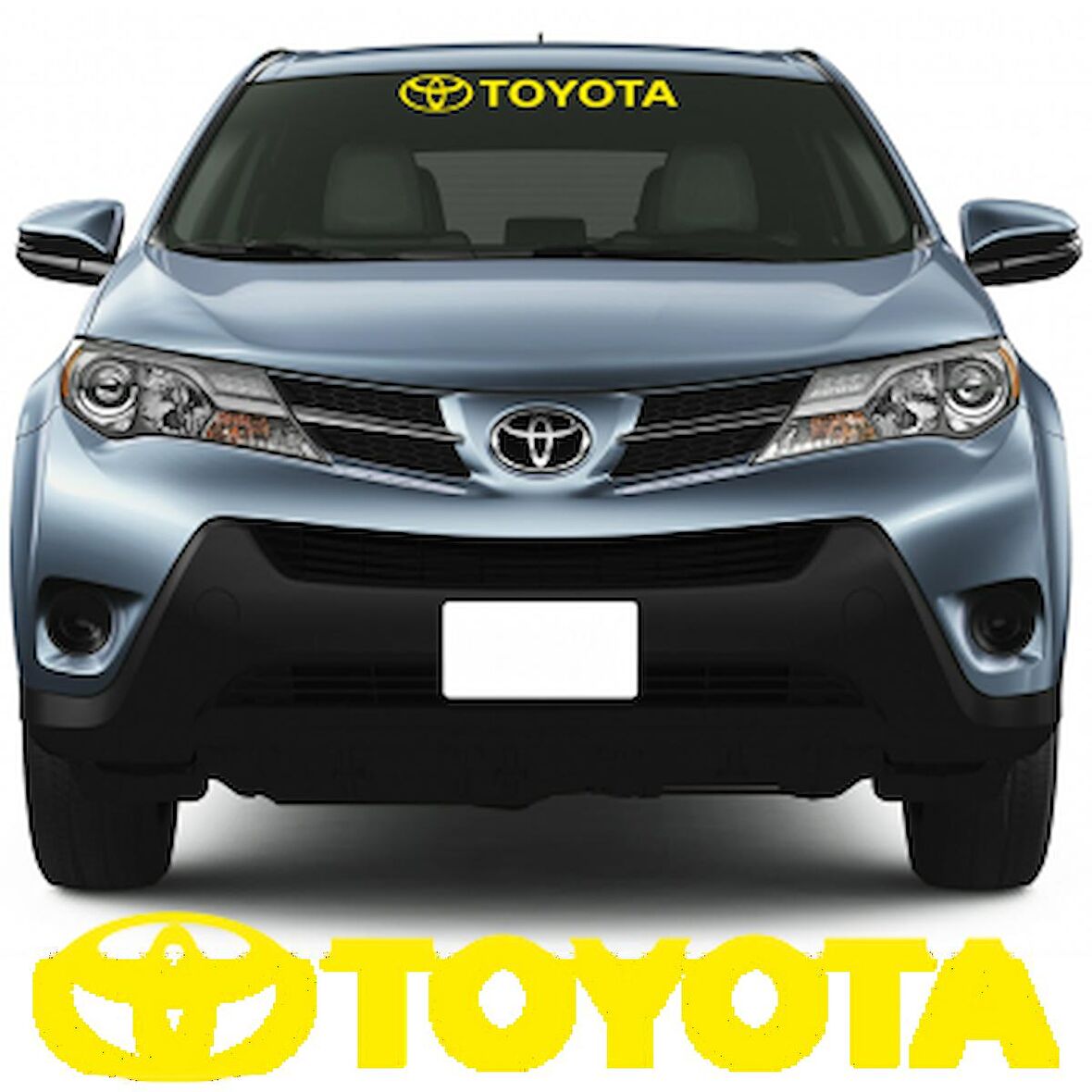 Toyota Ön Cam Araba Sticker Yapıştırma 30CM En