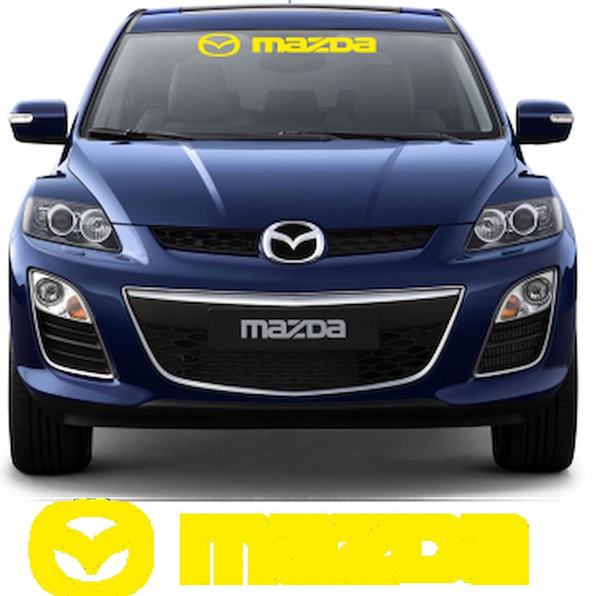 Mazda Ön Cam Araba Sticker Yapıştırma 30CM