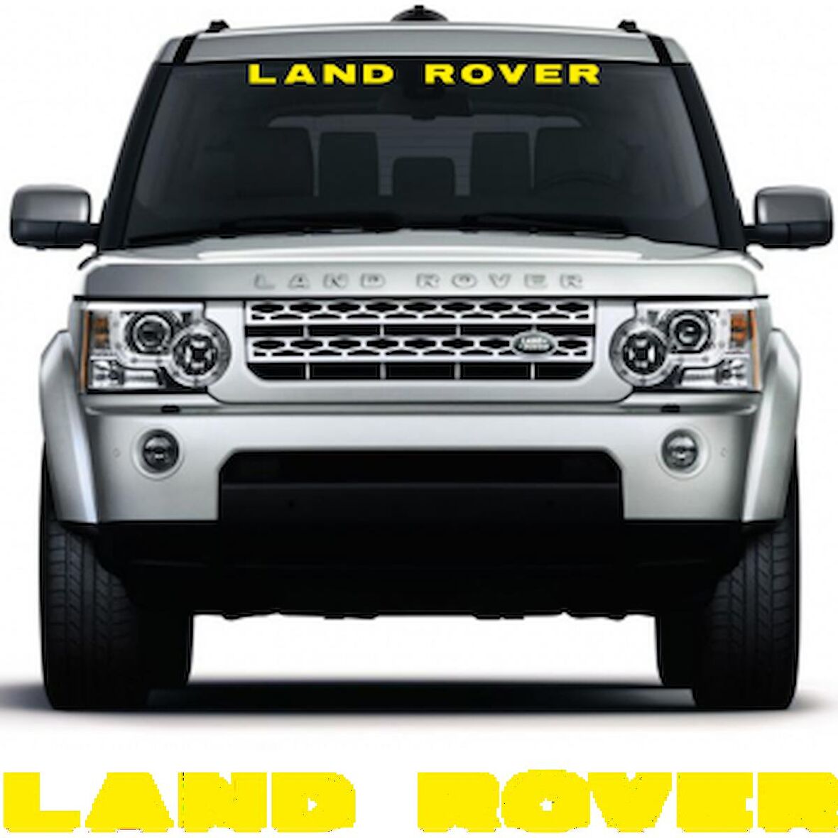 Land Rover Ön Cam Araba Sticker Yapıştırma 30CM