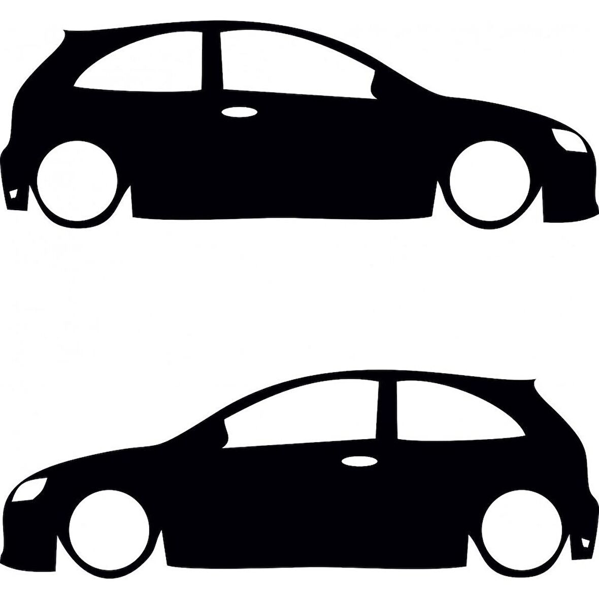 Opel Corsa Sticker Etiket Yapıştırma