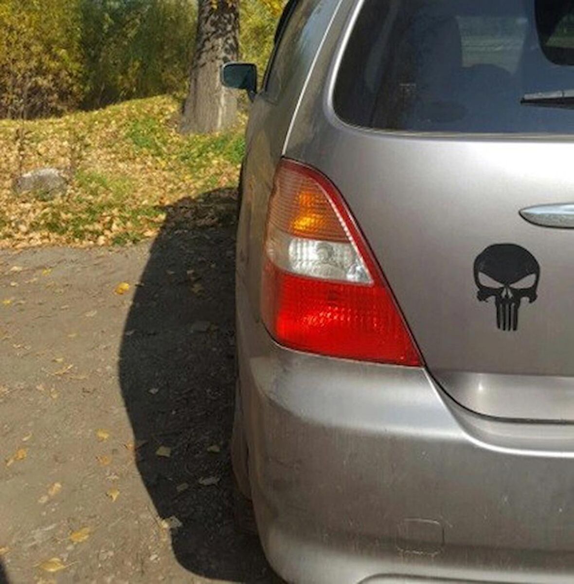 Kuru Kafa Oto Sticker Araba Yapıştırma