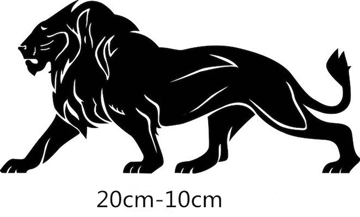 Aslan Sticker Yapıştırma Araba için