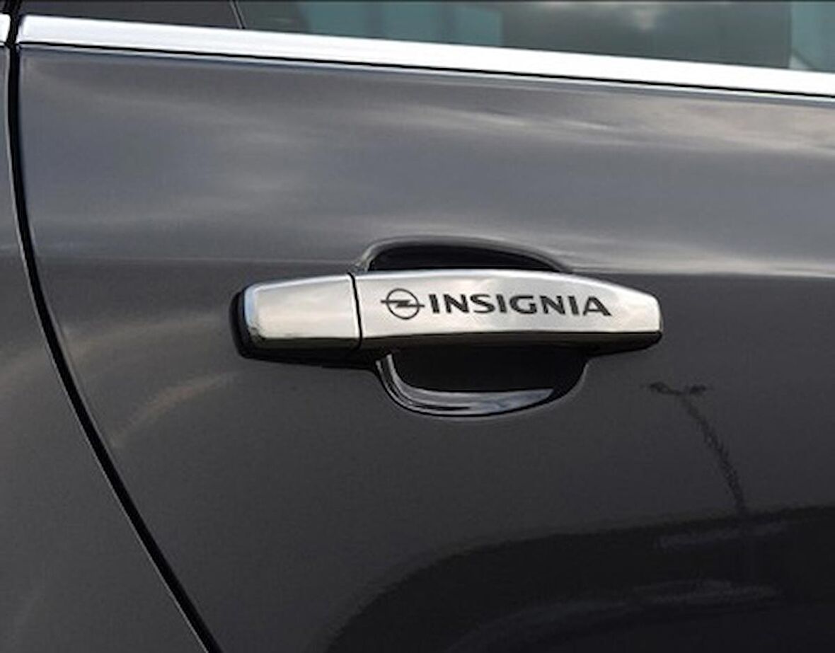 Opel Insignia Kapı kolu Sticker Yapıştırma 8 Adet