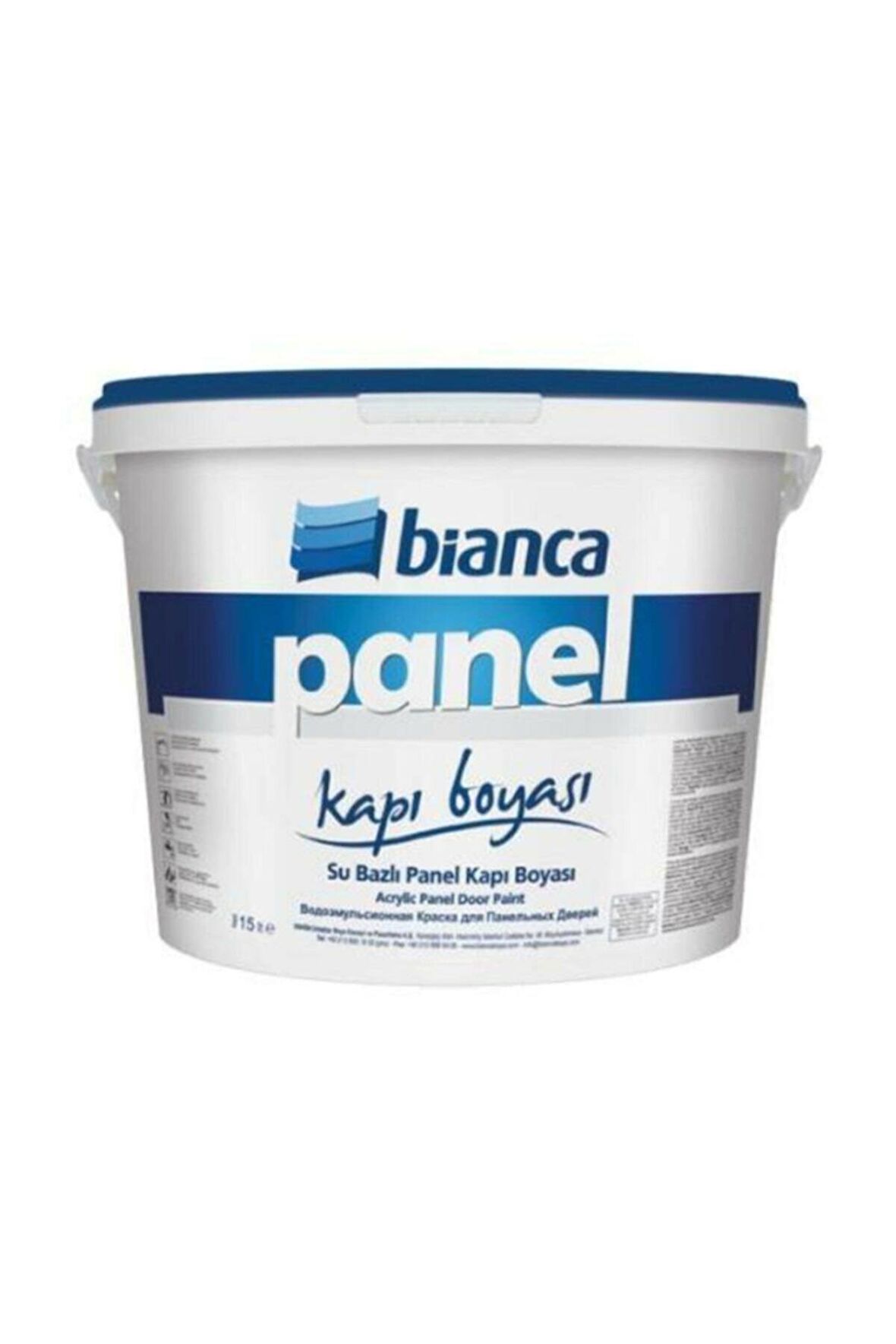 Bianca Su Bazlı Panel Kapı Boyası Beyaz 0,75 lt