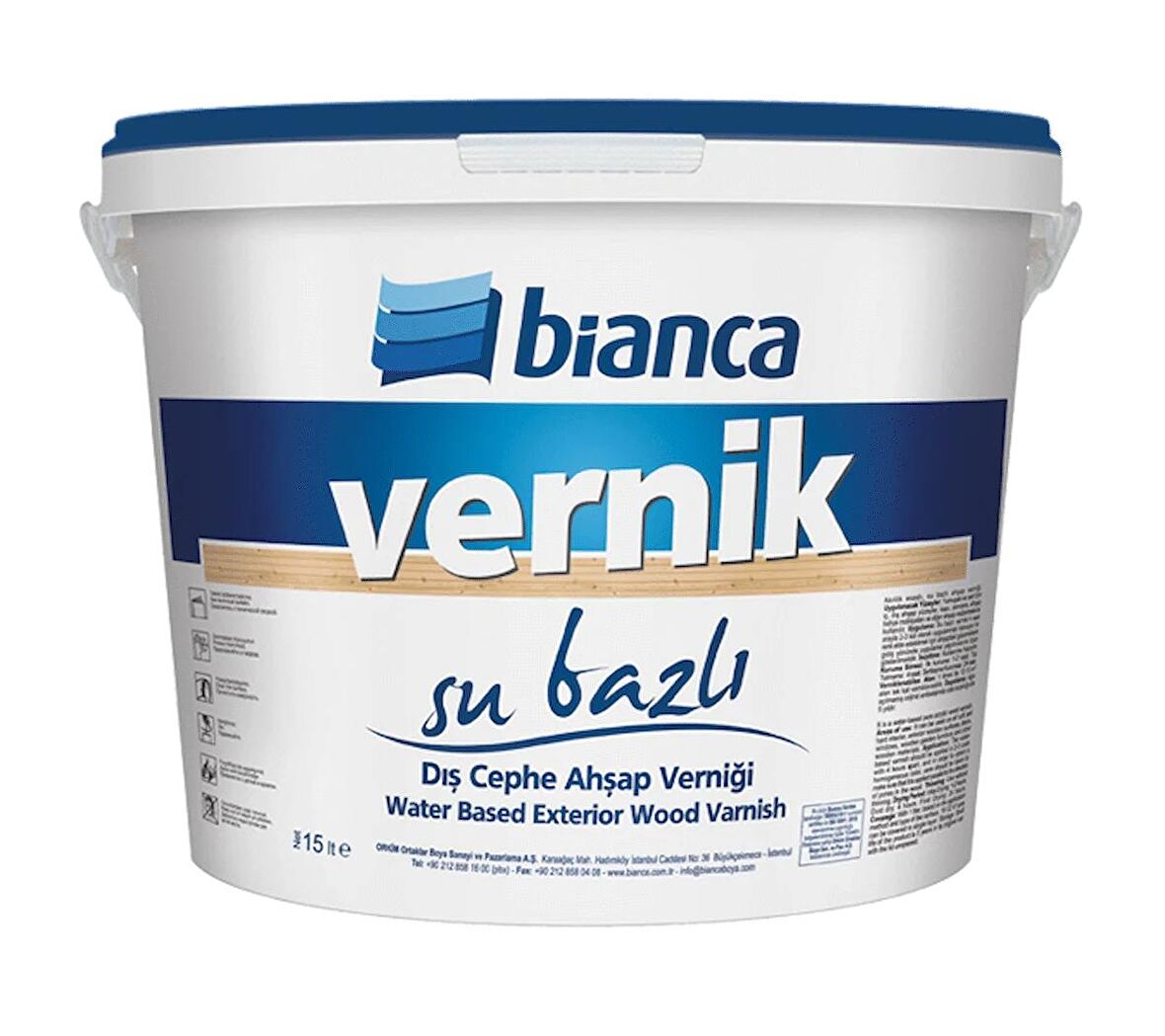 Bianca Su Bazlı Vernik 0.75Lt 8040 Renksiz