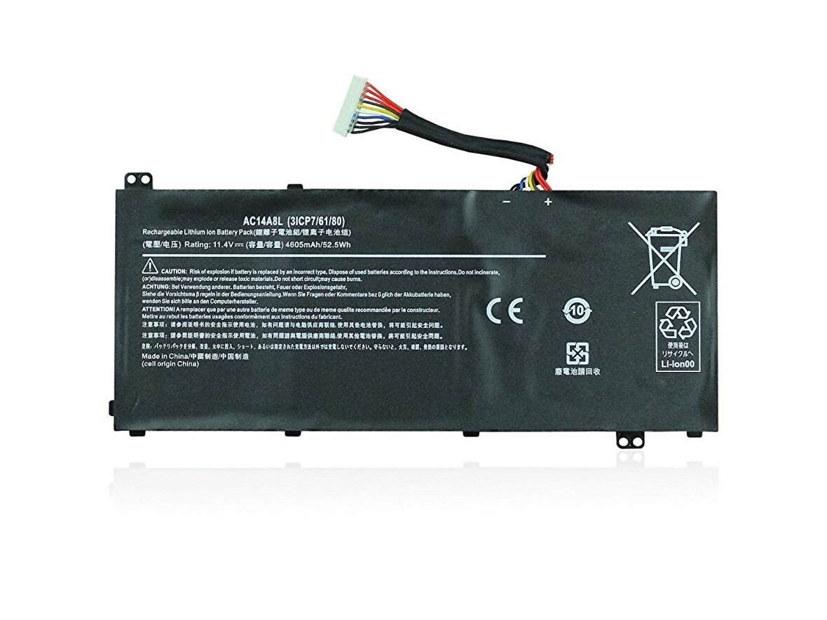 RETRO Acer Aspire VN7-571G, VN7-791G, AC14A8L Notebook Bataryası
