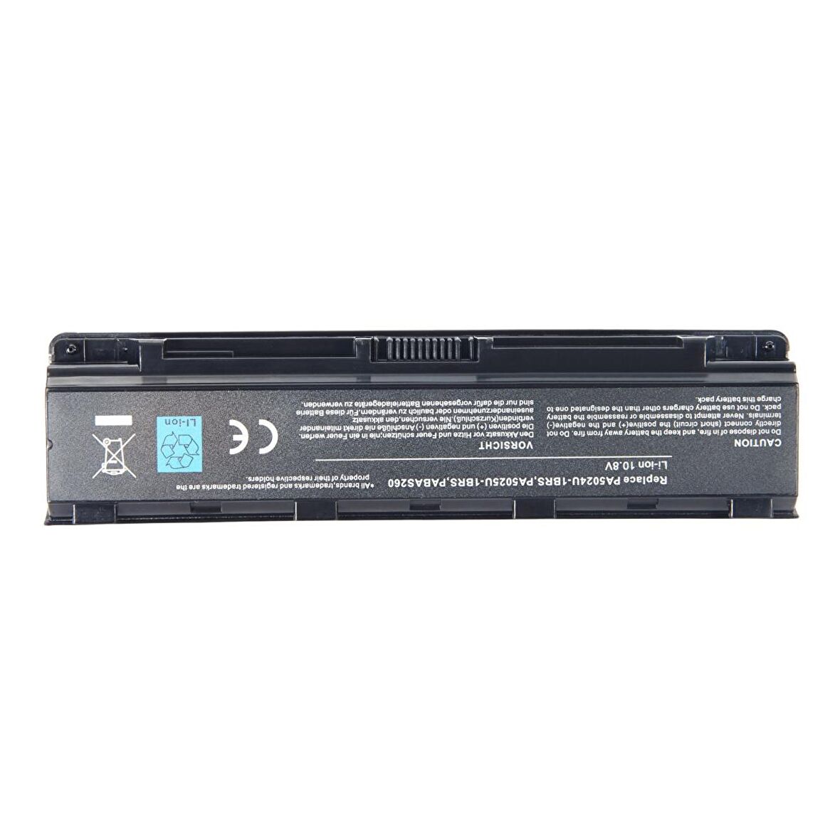RETRO Toshiba Dynabook Satellite C850, PA5024U-1BRS Notebook Bataryası - Siyah - 9 Cell
