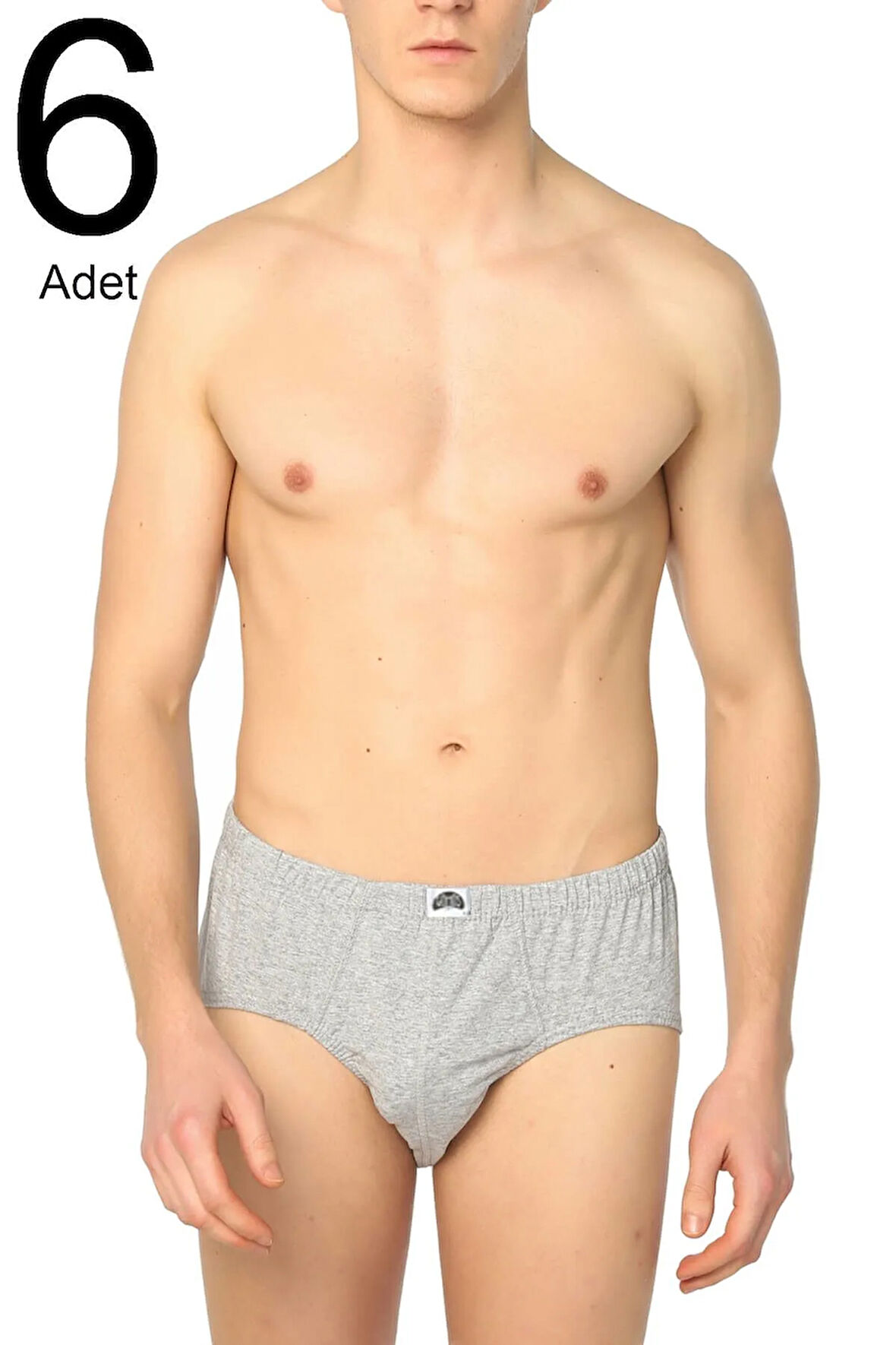 6'lı Paket Erkek Slip