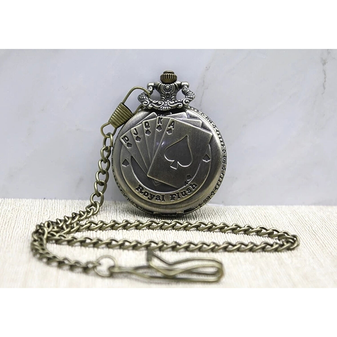 Oyun Kartı Köstekli Saat Alk3876