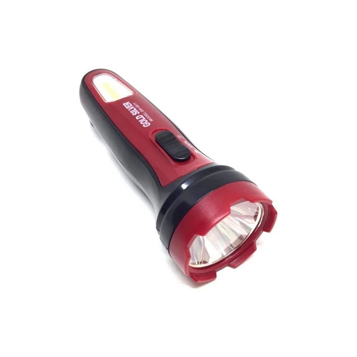 Gold Sılver Gs-4511 1 Watt+1 Watt Cob Led'li Şarjlı El Feneri