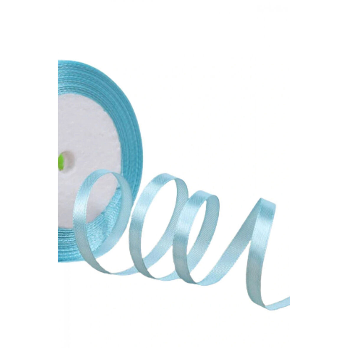 Saten Kurdele 6 mm Mint 2 Metre
