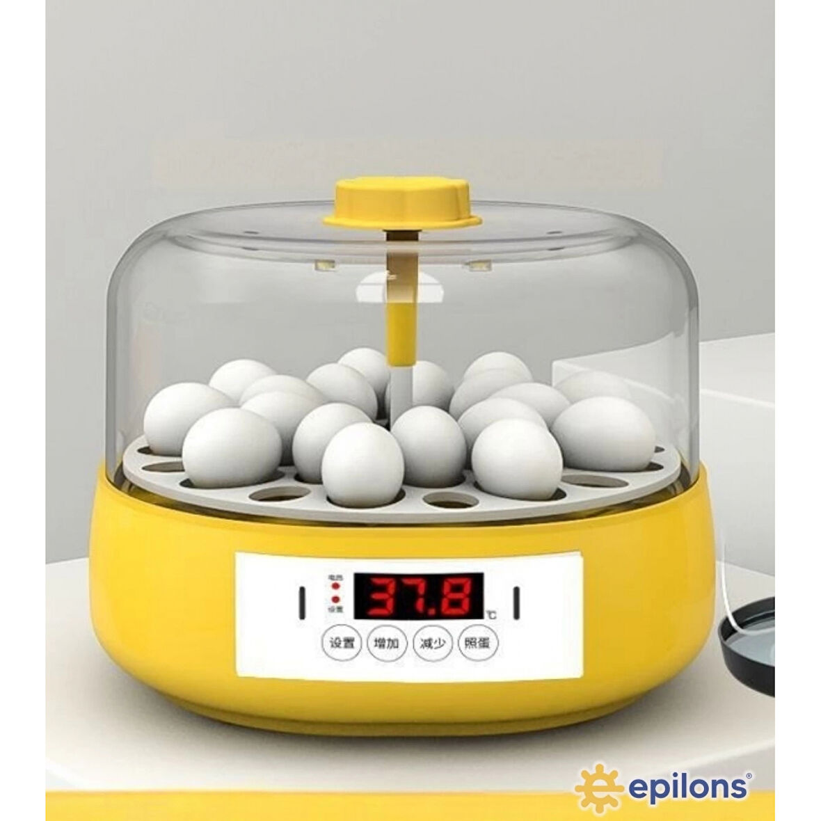 Mini Otomatik Ev Tipi Kuluçka: Papağan Bıldırcın Kuluçka Makinesi 18li Yumurtalı Mx-18