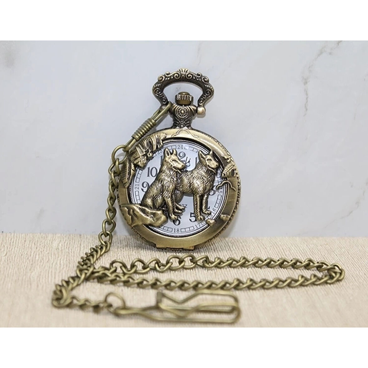 Kurt Tasarımı Köstekli Saat Alk3877