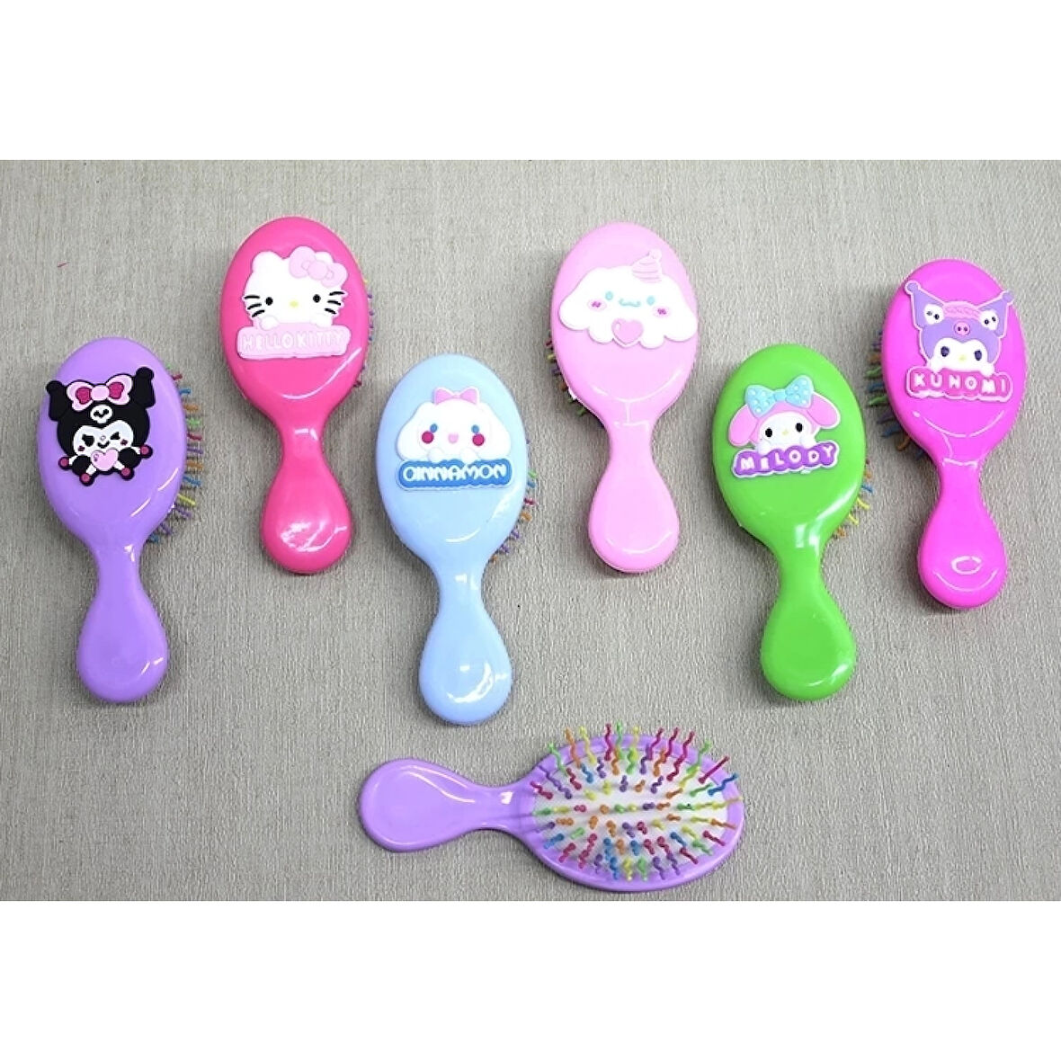 Kuromi,hello Kitty,cinnamon,my Melody Saç Tarağı Alk3084