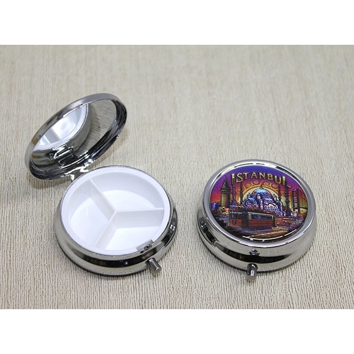 İstanbul Temali Enfiye Kutusu  Alk4374