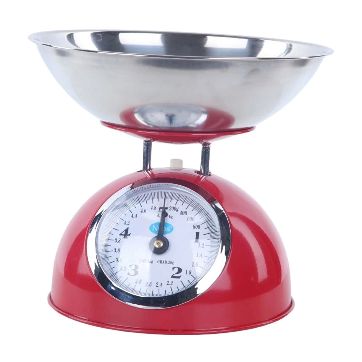 Paslanmaz Çelik 5 Kg Kapasiteli Mekanik İnce Ayar Terazi | Hassas Ve Dayanıklı Tartım