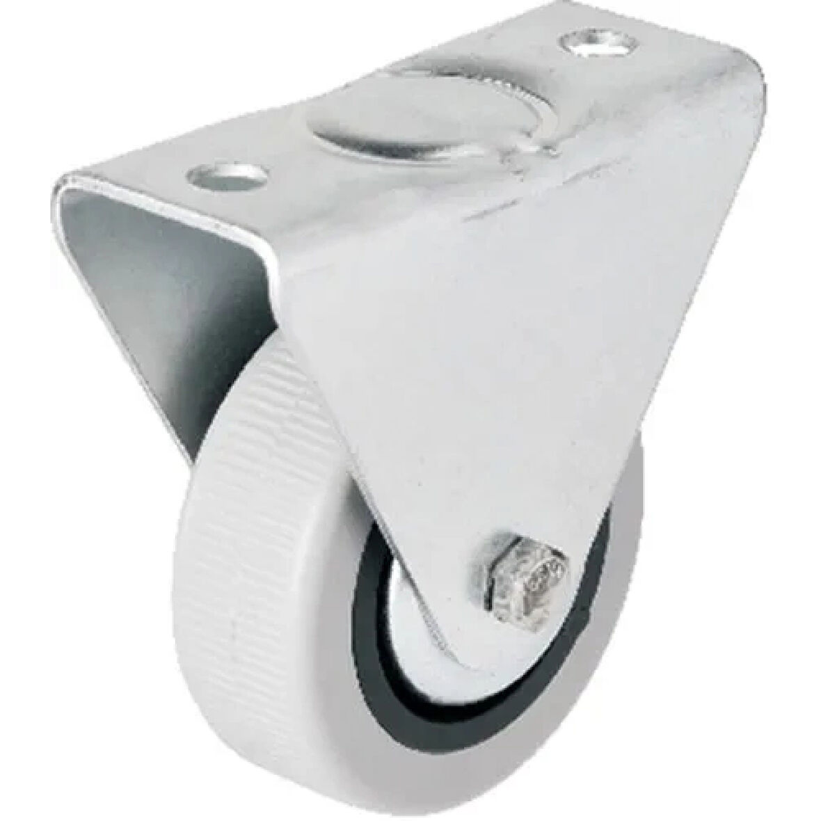 106 - 50 Mm Sabit Kapaklı Gri Pvc Teker