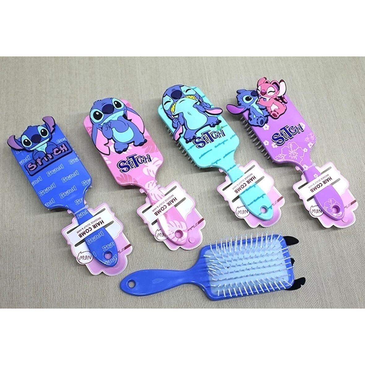 Stitch Tasarimi Saç Tarağı Alk3085