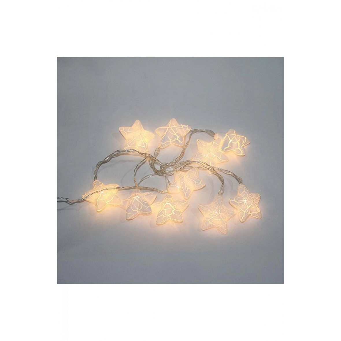 Zarif Yıldızlı Sıralı Led Işık Dekoratif Lamba Hediyelik