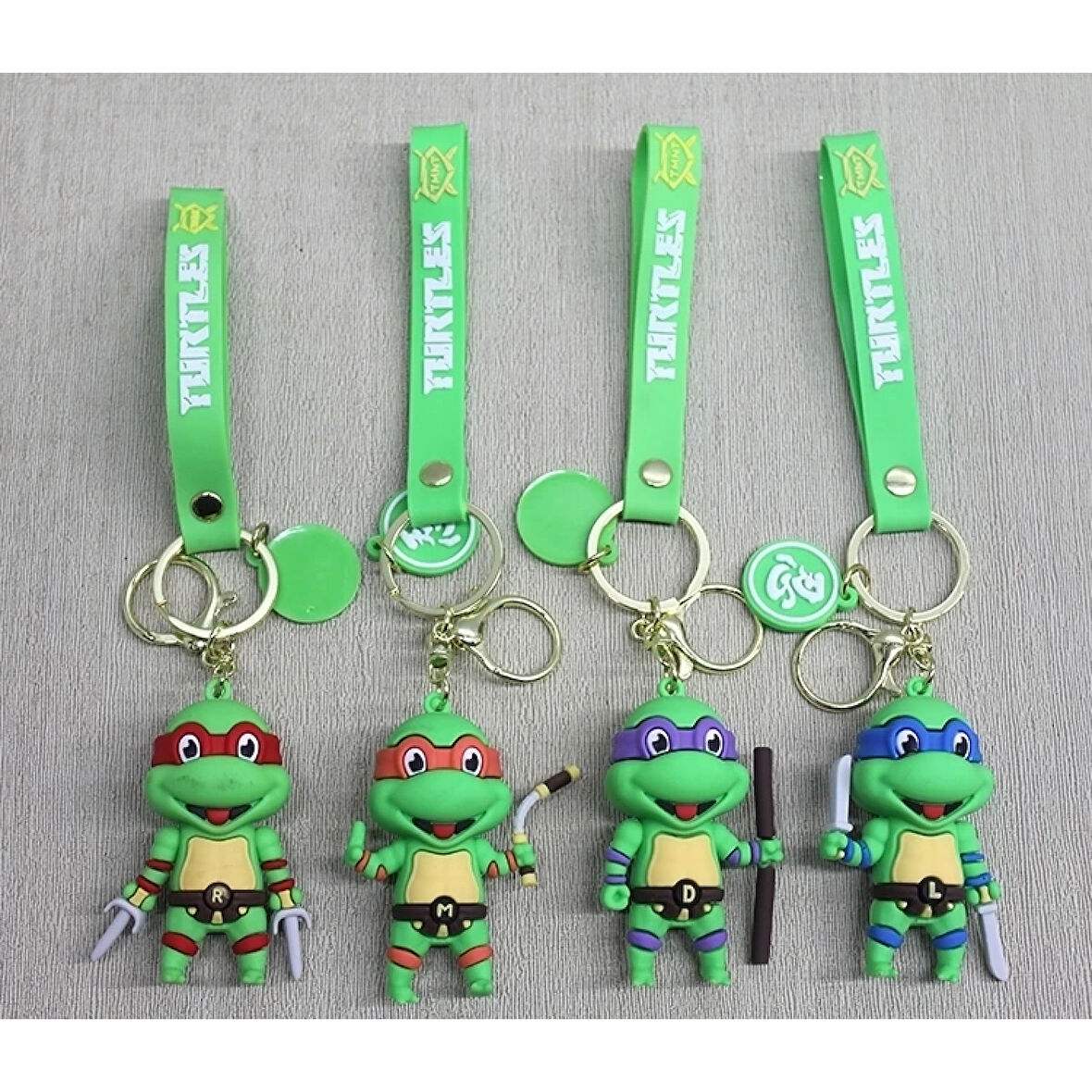 Ninja Kaplumbağalar Silikon Anahtarlık Alk4260