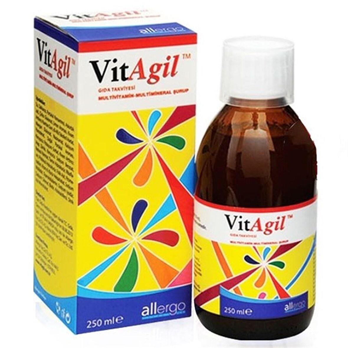 Vitagil Çocuklar İçin Multivitamin Surup 250 ml
