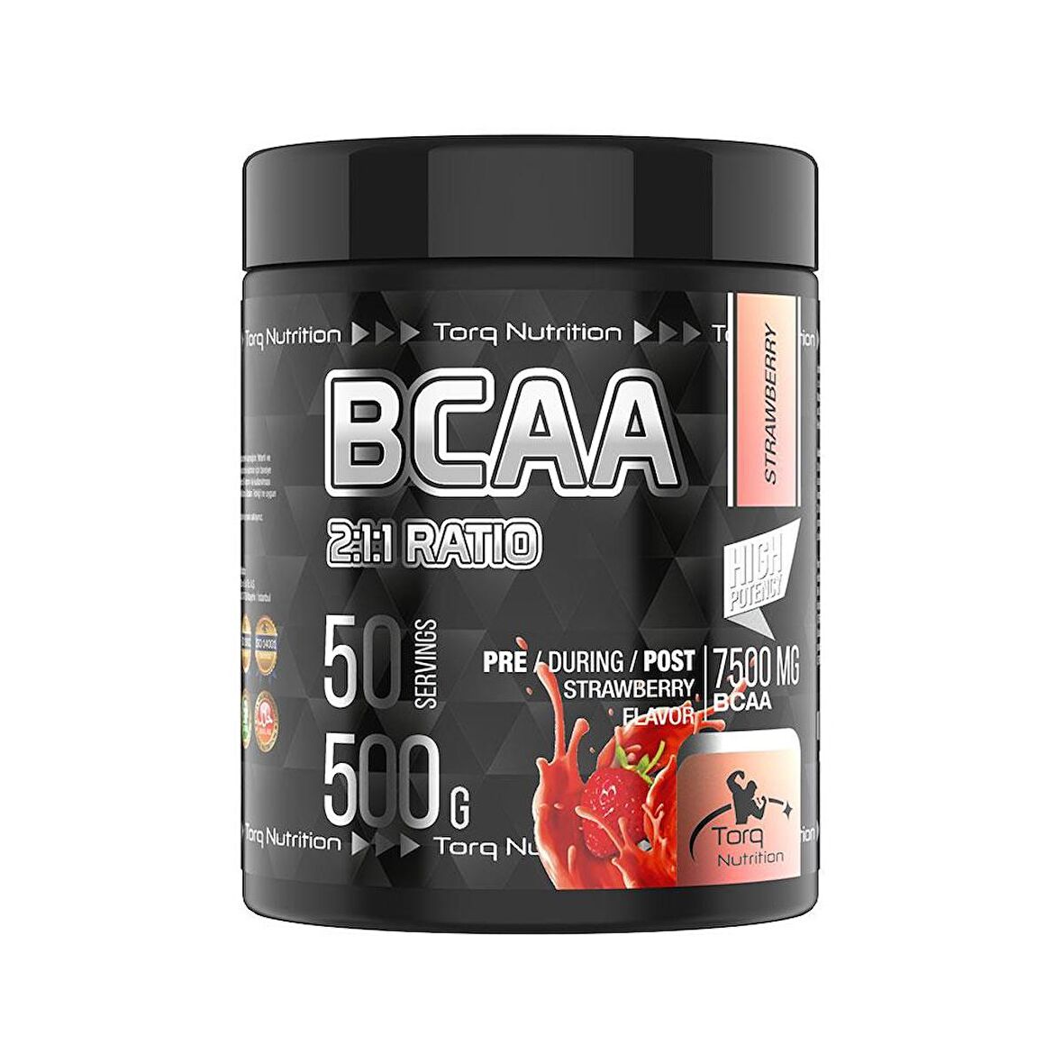 BCAA 500 Gr - Çilek Aromalı