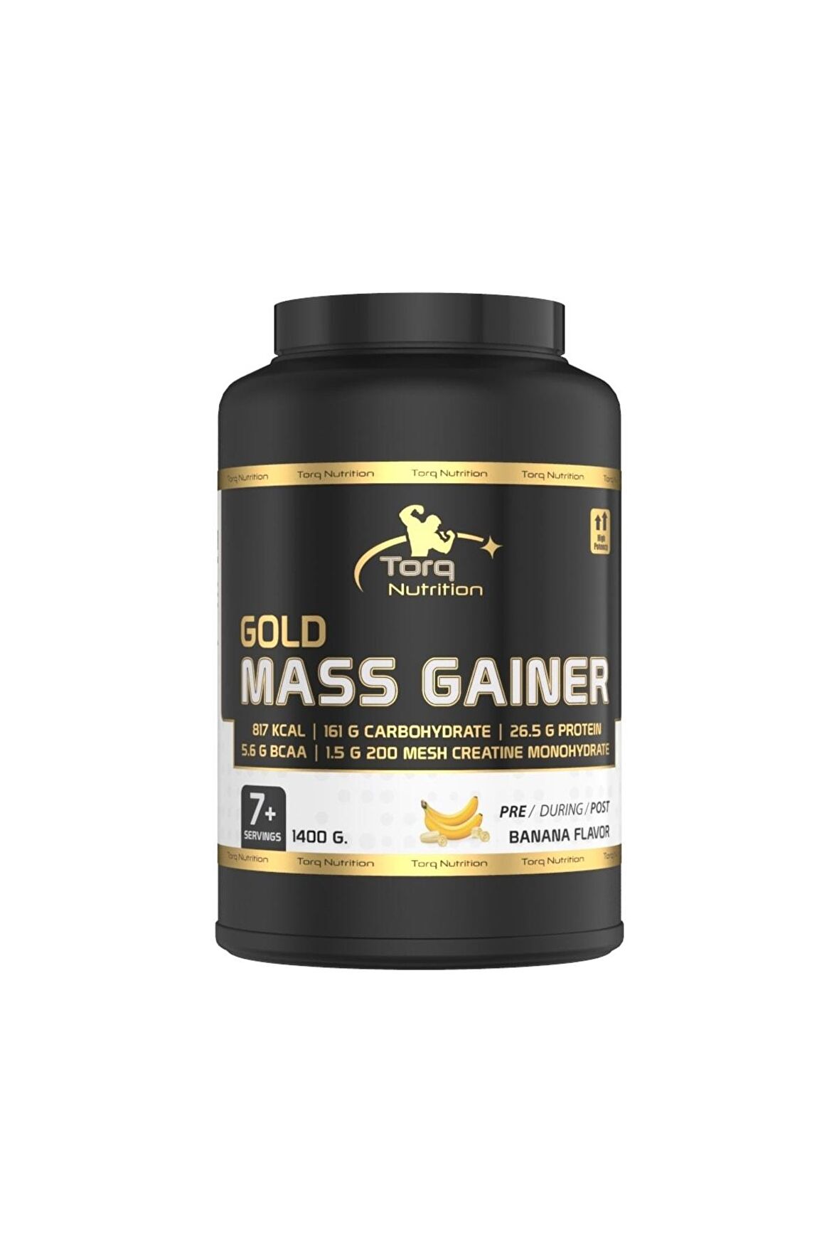 Torq Nutrition GOLD MASS GAINER 1400 GR Karbonhidrat Tozu - Muz