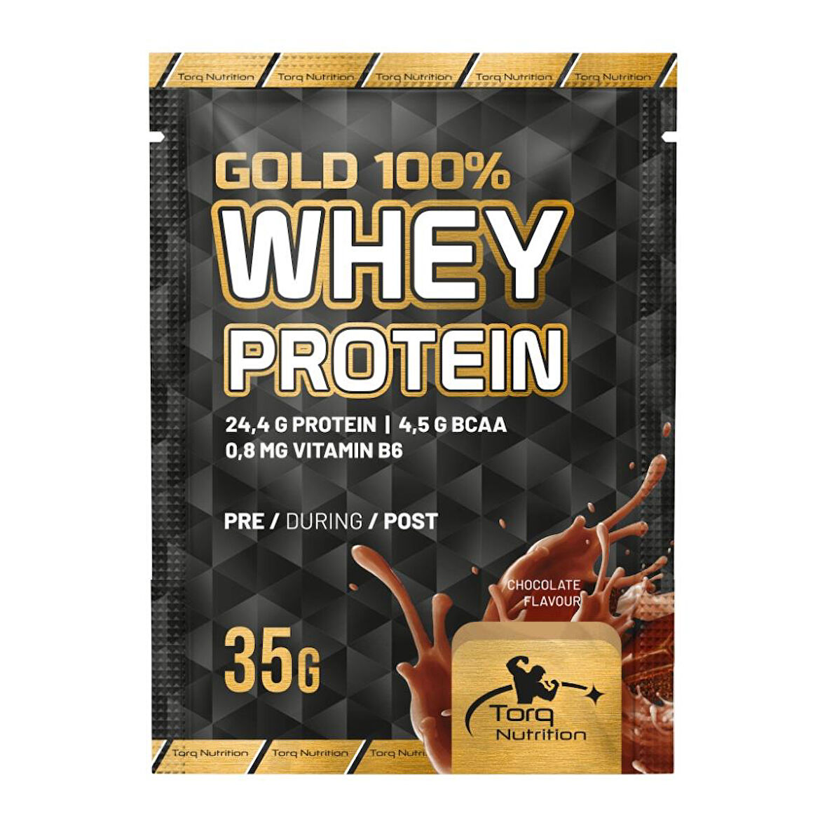 Torq Nutrition GOLD %100 Whey Protein Tozu Çikolata 35 Gr Saşe