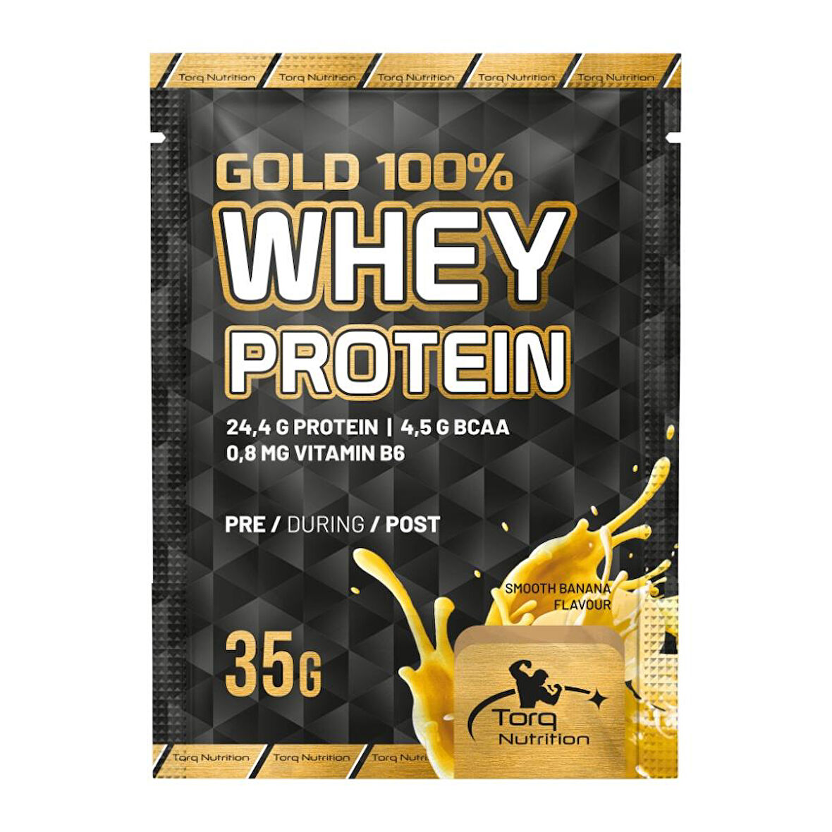 Torq Nutrition GOLD %100 Whey Protein Tozu Muz 35 Gr Saşe
