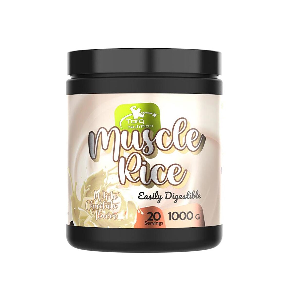 Muscle Rice Mikronize Pirinç 1000 Gr - Beyaz Çikolata