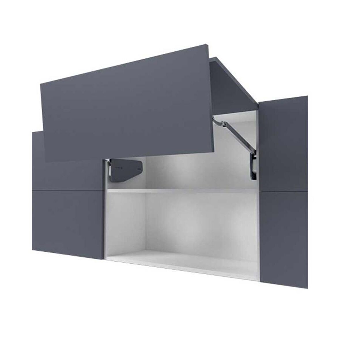 Samet Multi Mech B1 345 İkili Mekanik Kalkar Kapak Gri Tk