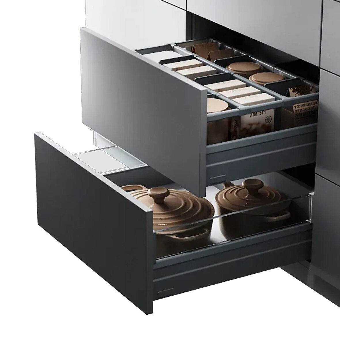 Samet Alphabox Takım 18Fr Boy 500 Antrasit (Tekli Paket)