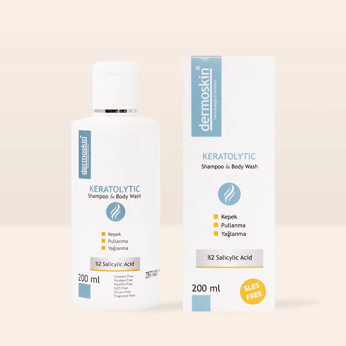 DERMOSKIN KERATOLYTIC ŞAMPUAN BODY WASH