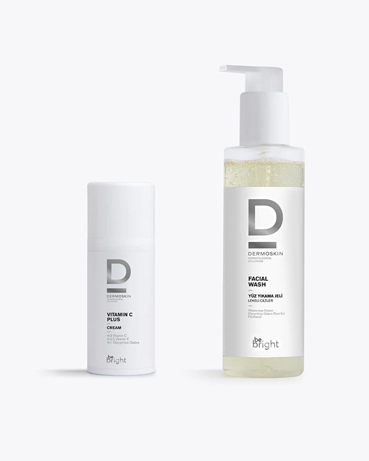 DermoskınVitamin C Plus Cream 33 ML + Facial Wash 200 ML