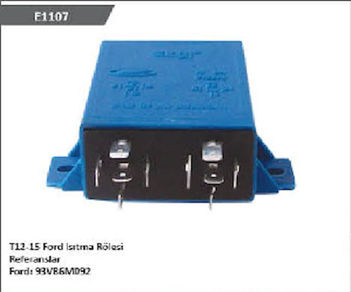 Unıversal Kizdirma Rolesi-12v Transit T12,15 - Elta-E1107