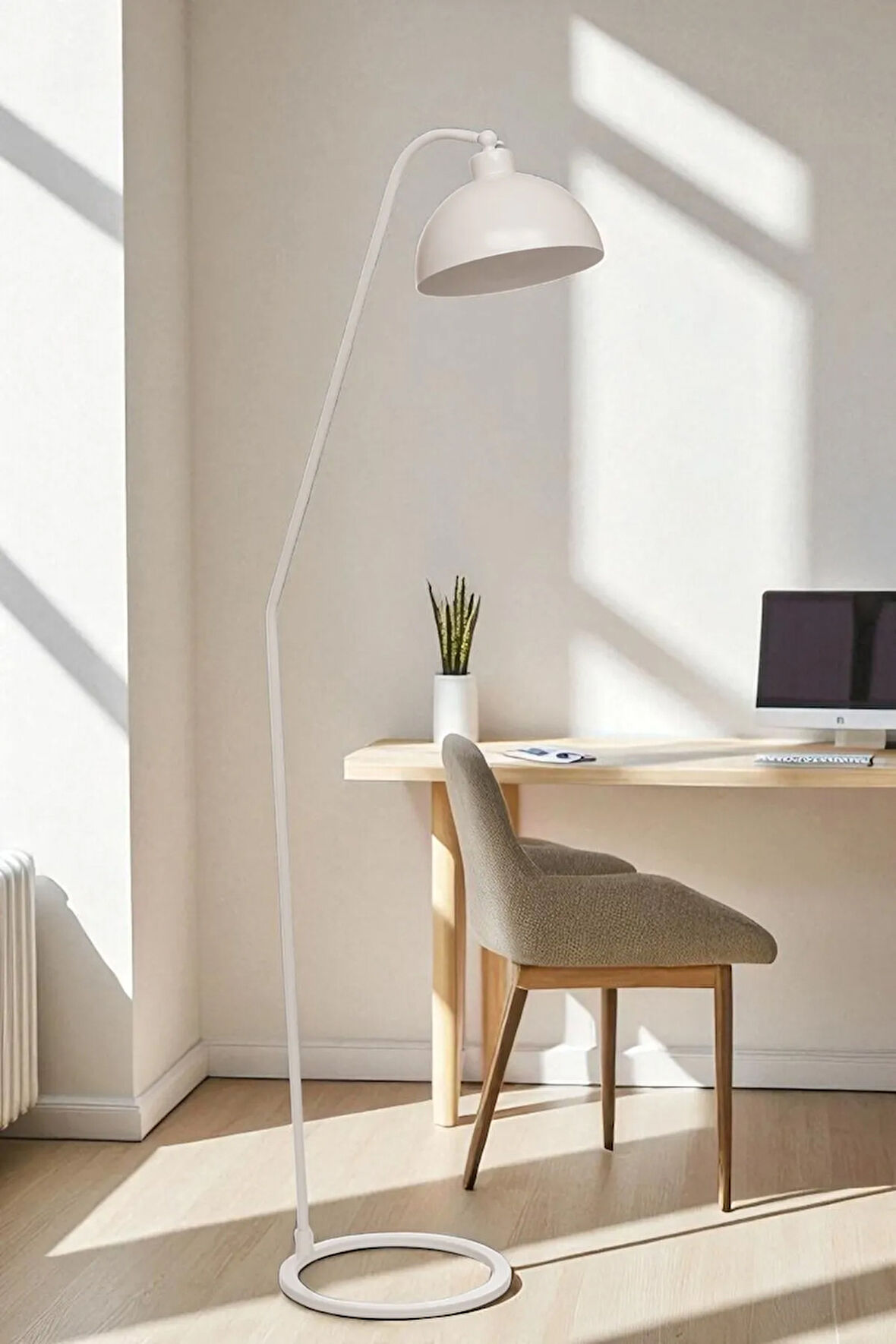 DELTA BEYAZ RETRO BAŞLIKLI LAMBADER