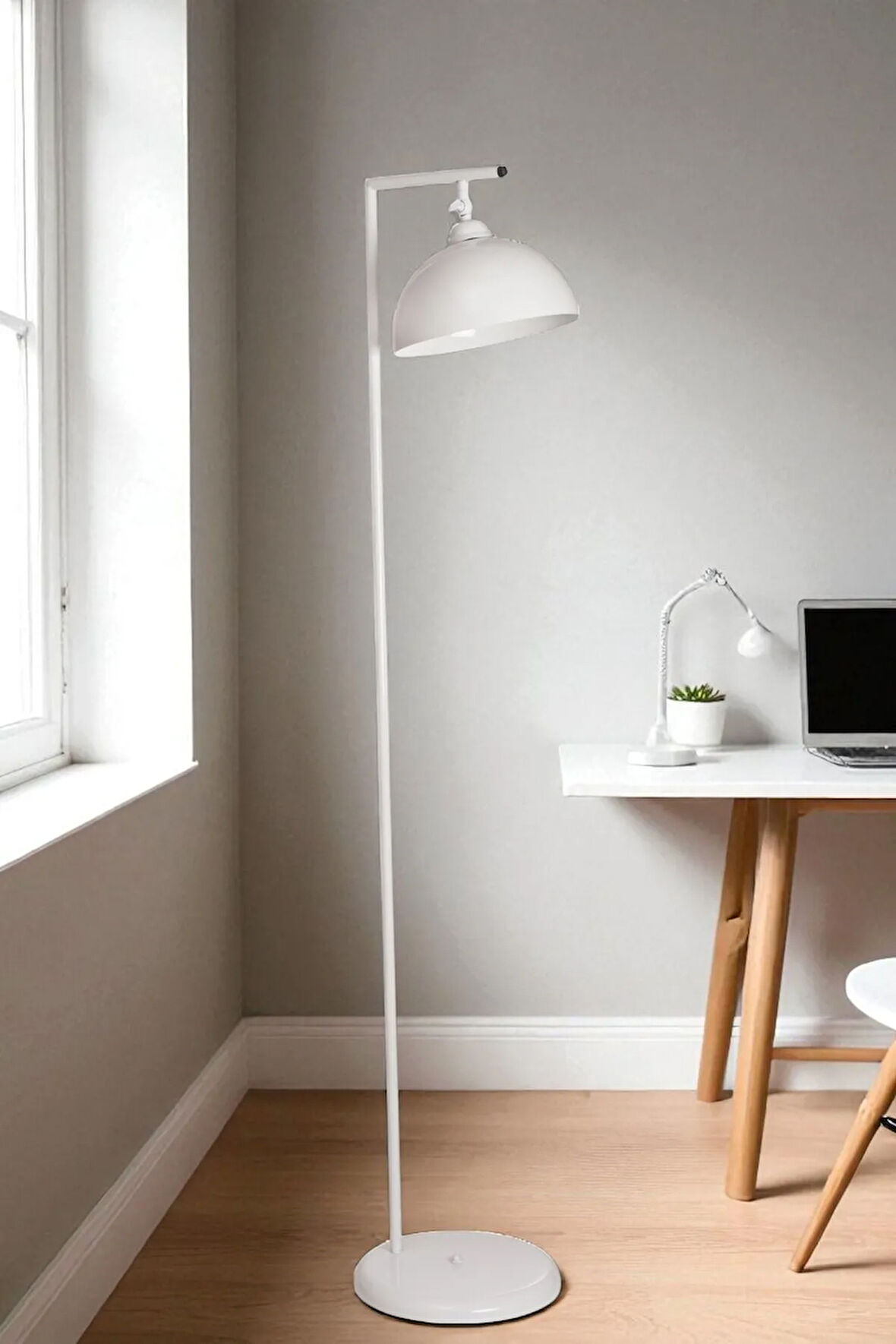 SMART BEYAZ RETRO BAŞLIKLI LAMBADER