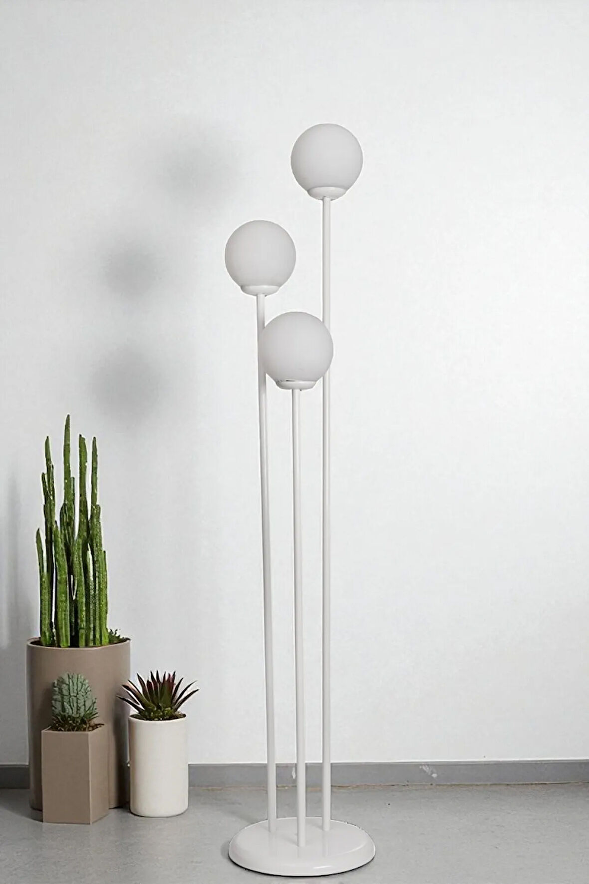 JUDY 3 LÜ BEYAZ BEYAZ CAMLI LAMBADER