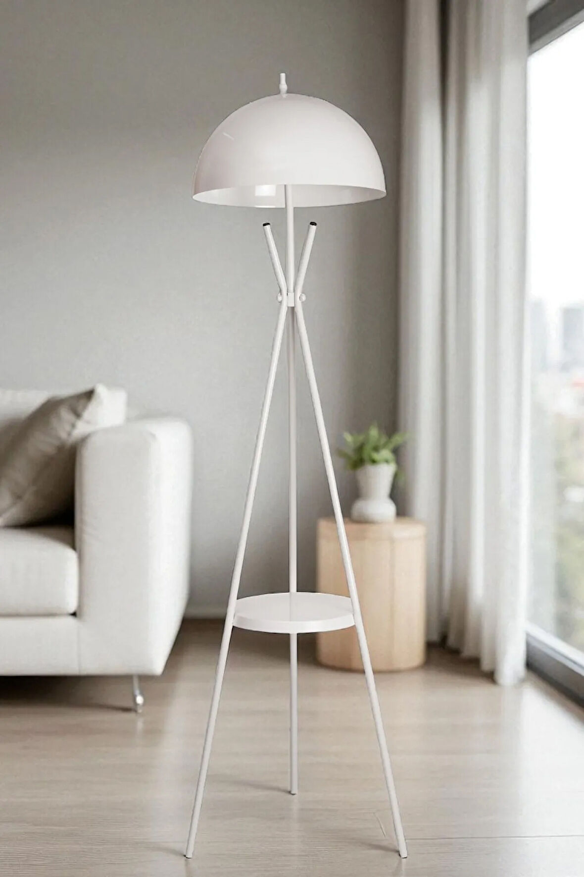 VENEDİK SEHBALI BEYAZ LAMBADER BÜYÜK RETRO BAŞLIKLI