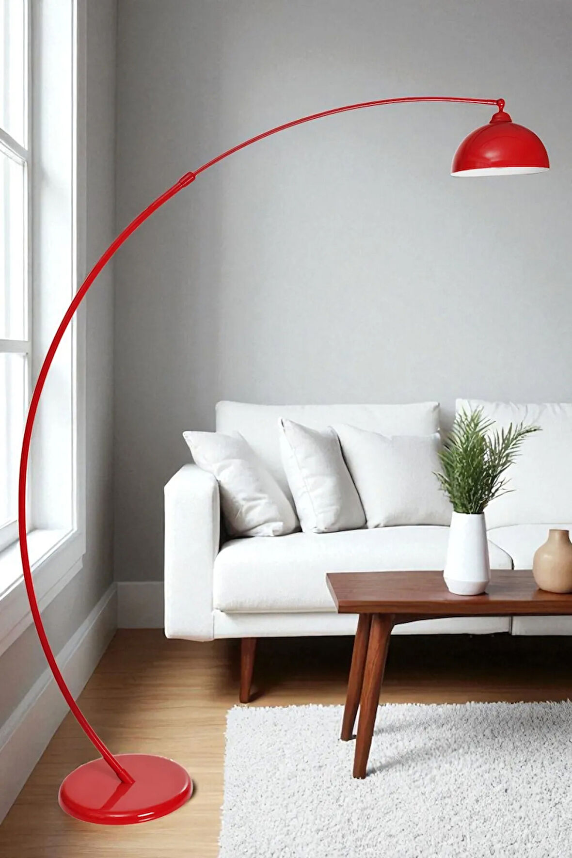 MISRA KIRMIZI RETRO BAŞLIKLI LAMBADER