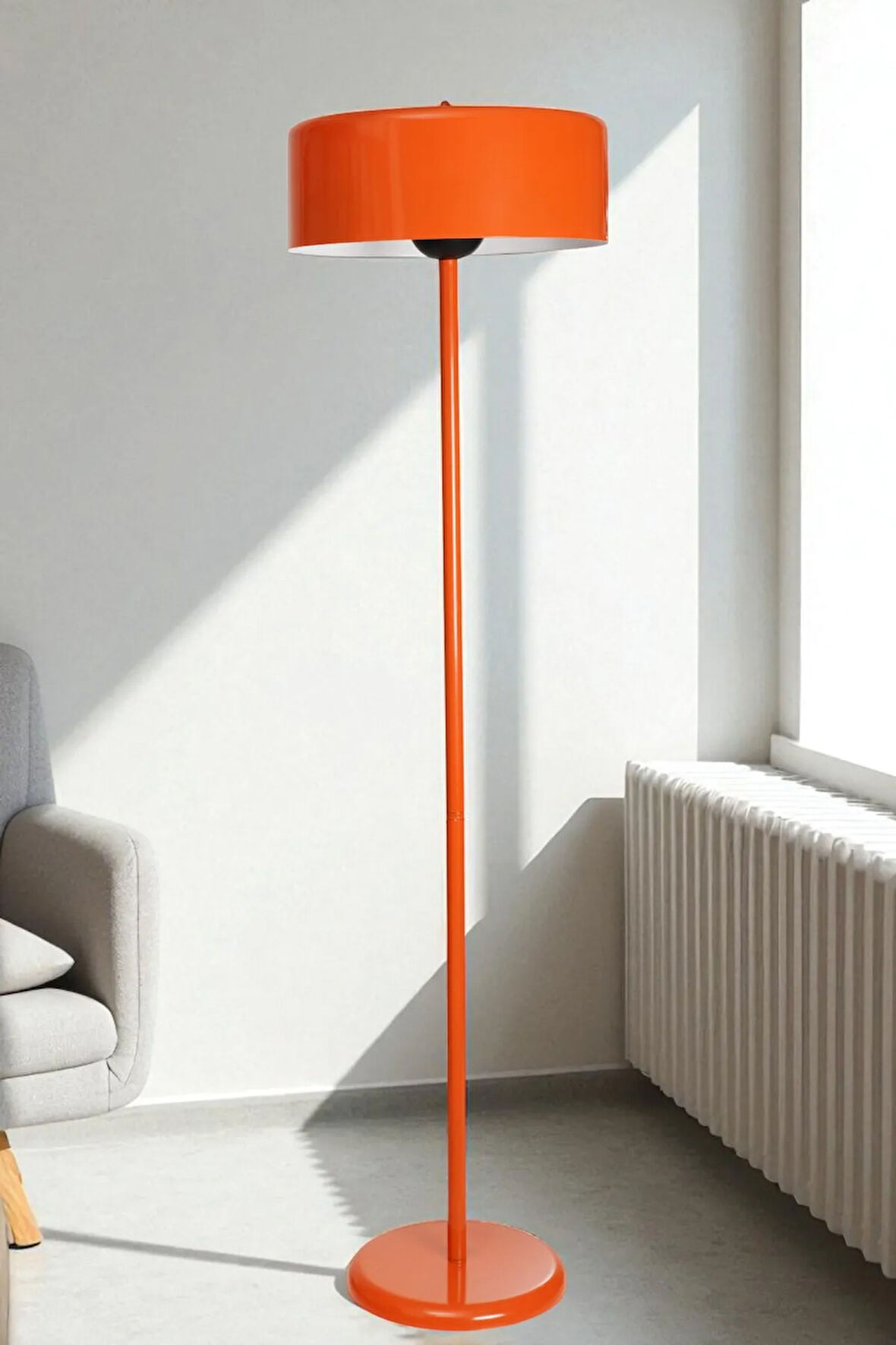 BÜYÜK RETRO 8 TURUNCU LAMBADER