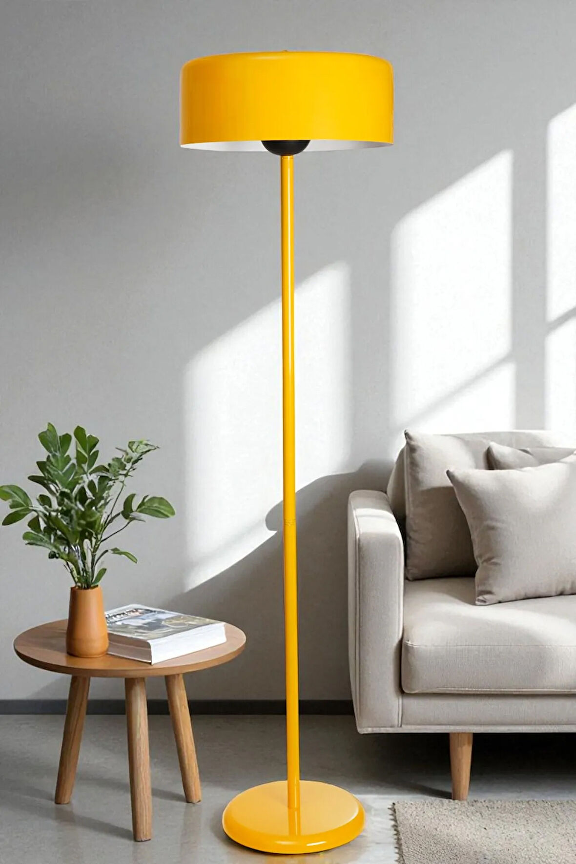 BÜYÜK RETRO 8 SARI LAMBADER